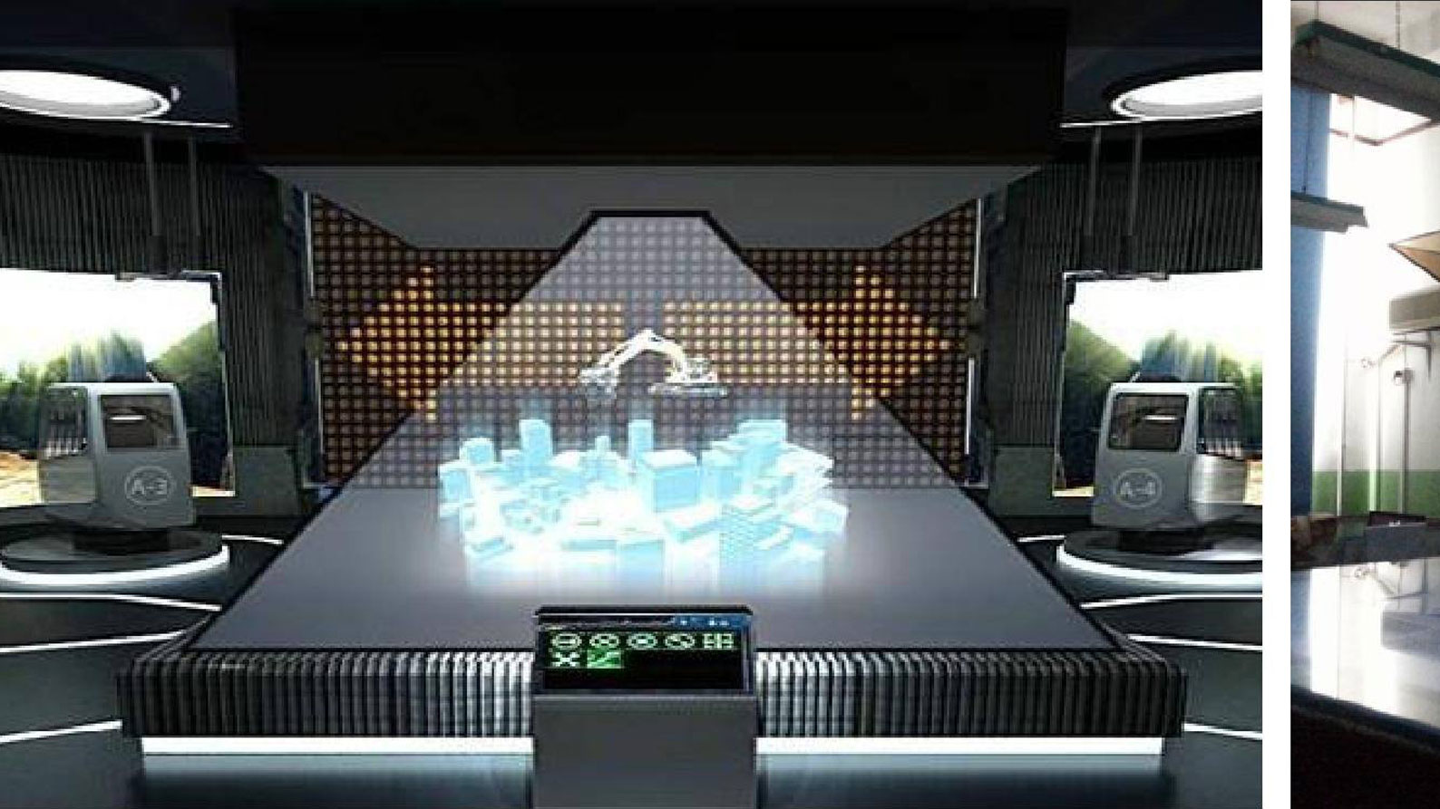 360°全息幻影成像系统