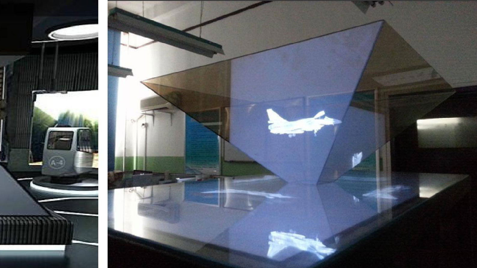 360°全息幻影成像系统