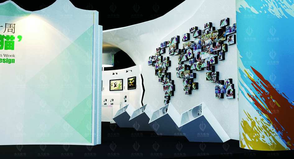 成都创意周 ——全球彩绘大熊猫展厅