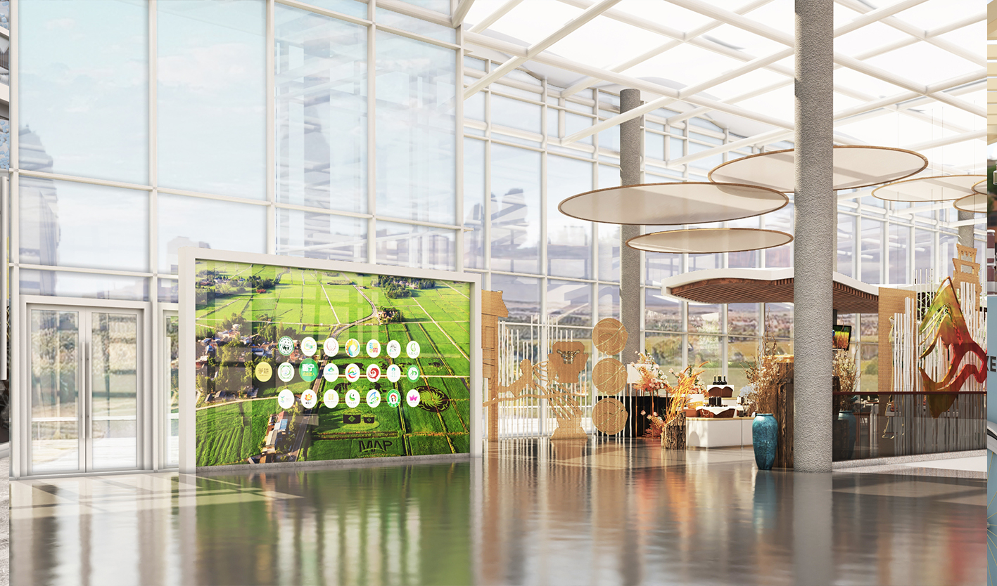 崇州市慢城现代农展馆项目