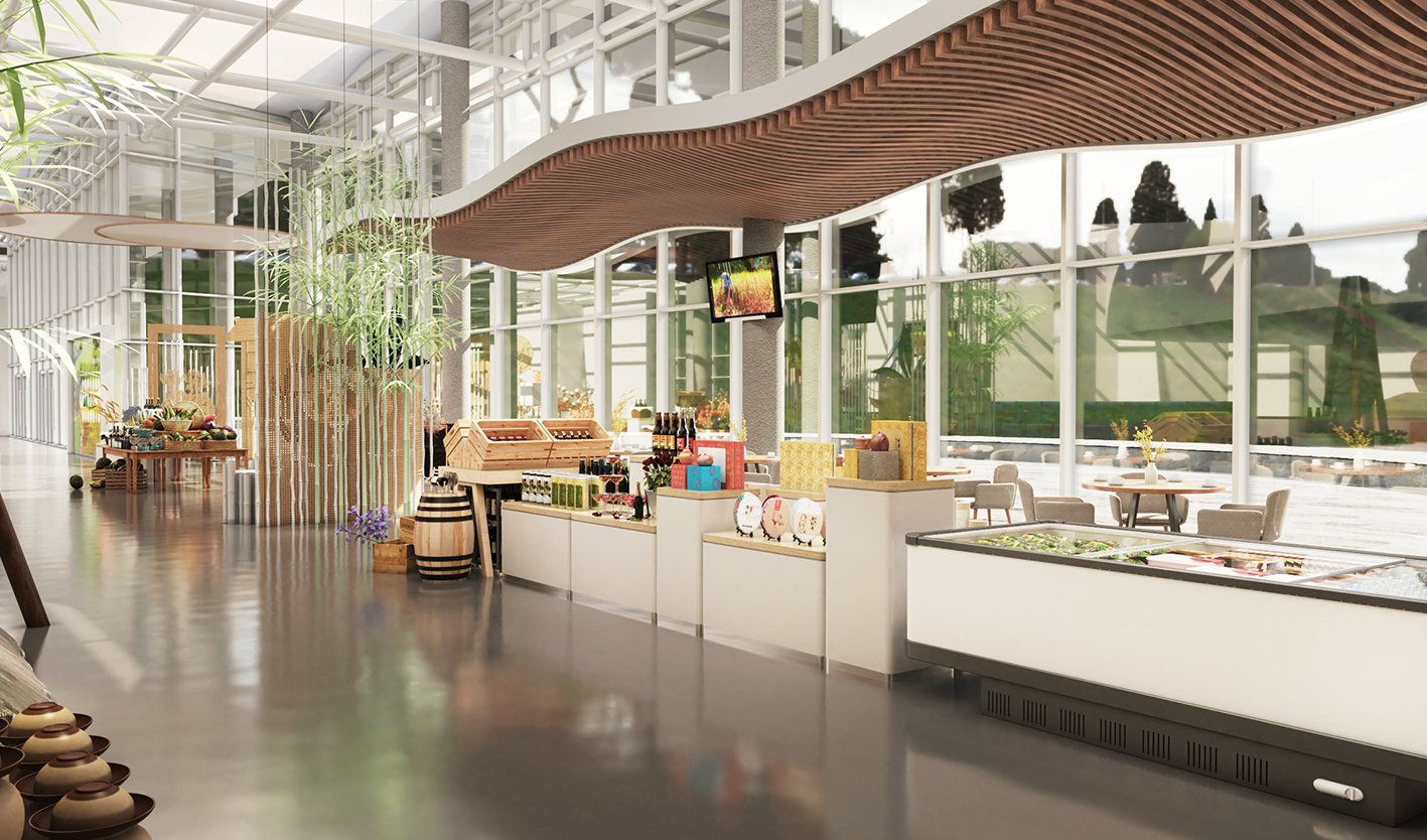 崇州市慢城现代农展馆项目